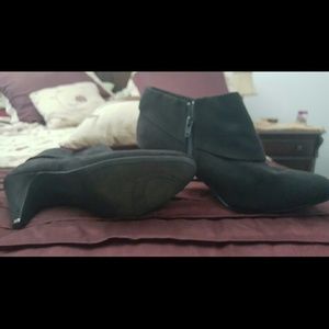 Black Ankle Boots only used once.