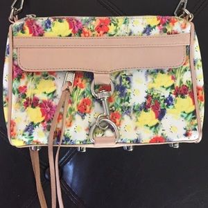 Floral mini Mac bag