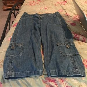 Size 10 Denim Capris