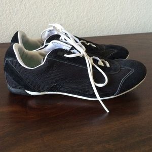 Lacoste black sneakers