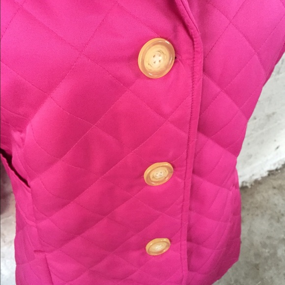 Women's Pink Quilted Lilly Pulitzer Jacket - Picture 2 of 4
