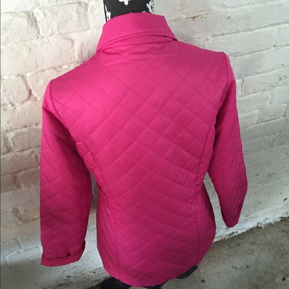 Women's Pink Quilted Lilly Pulitzer Jacket - Picture 3 of 4