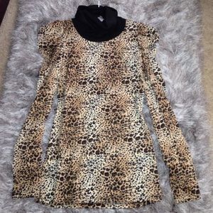 Cheetah long sleeve Shirt
