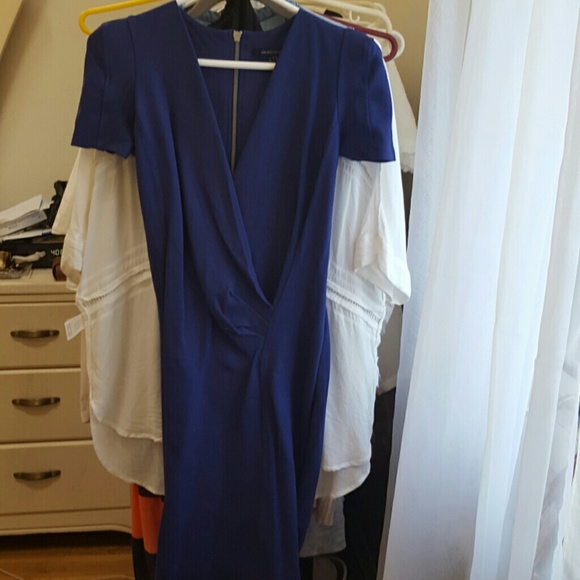 French Connection Structured Shoulder Dress