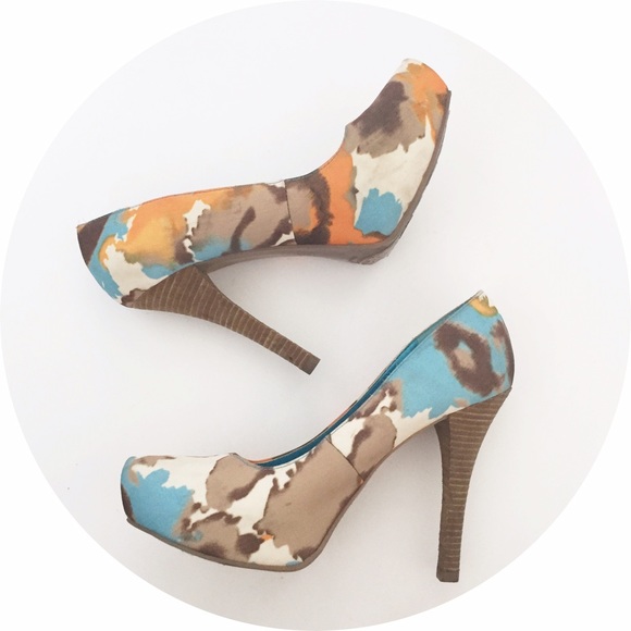 Carlos Santana Shoes - Cute Colorful Heels