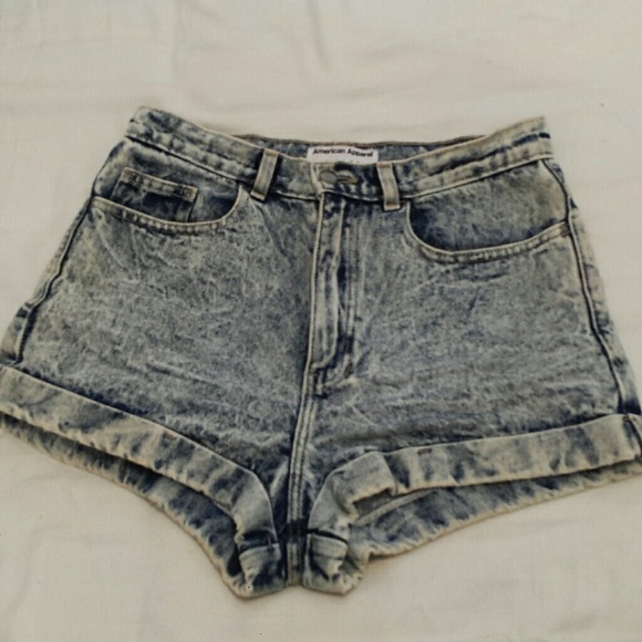 American Apparel Denim - Acid Wash Shorts