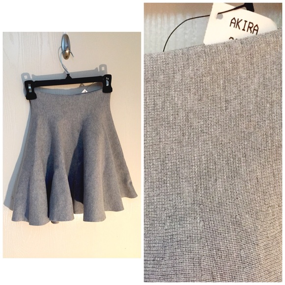 AKIRA Dresses & Skirts - 🎉HOST PICK🎉AKIRA Grey Skirt