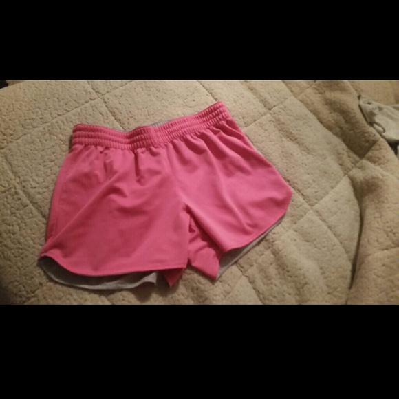 Grey and Pink Reversible Shorts - Picture 2 of 2