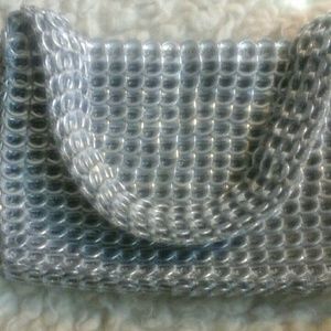 Vintage Upcycled Soda Can Tab Shoulder Bag