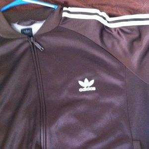 Brown Adidas Jacket