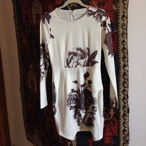 Long-Sleeved Mini Dress