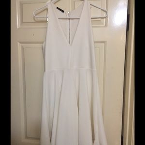 Honey Punch White Polyester Dress