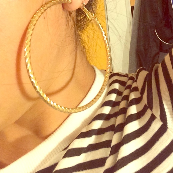 Gold Hoop Earrings