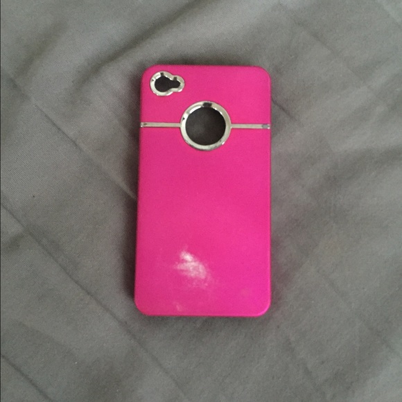 Pink iPhone 4 case
