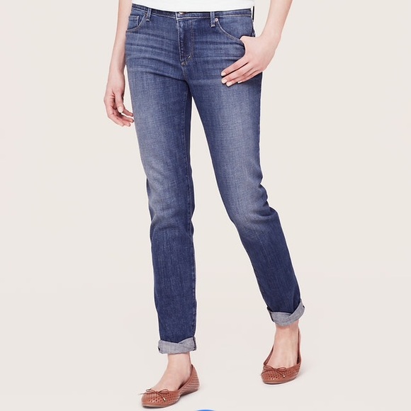 NWT Loft Relaxed skinny jeans