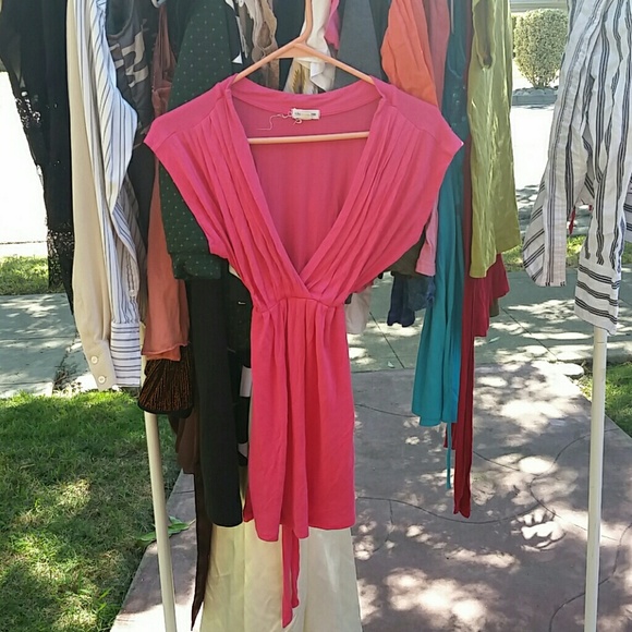 Pink cotton top