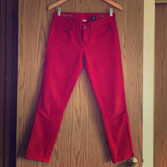 Red Skinny Jeans