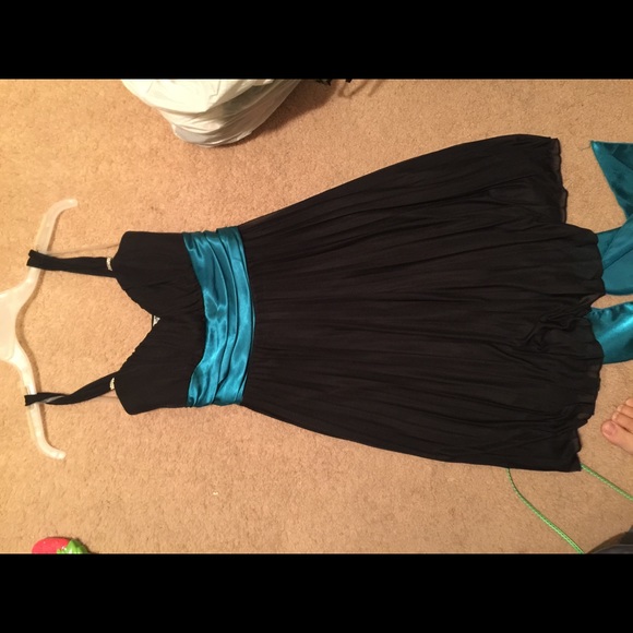 Black and real dress