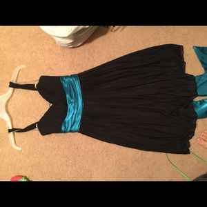 Black and real dress