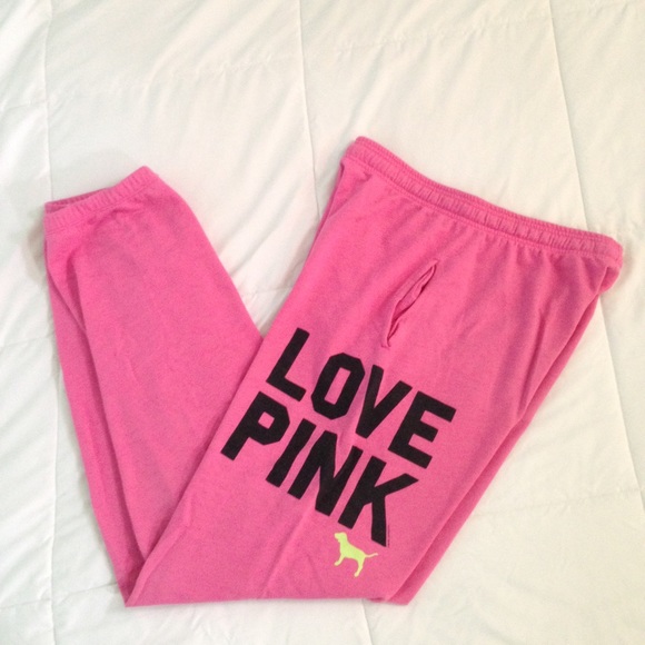 Pink sweats from VS PINK