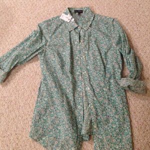 Limited poplin button down shirt