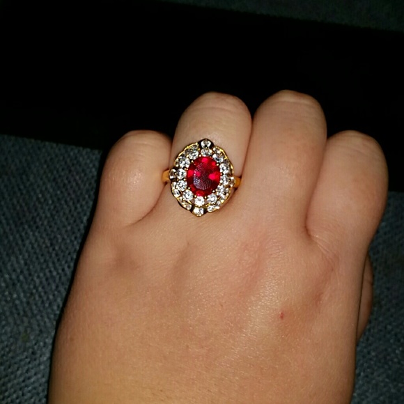 Vintage costume jewelry ring