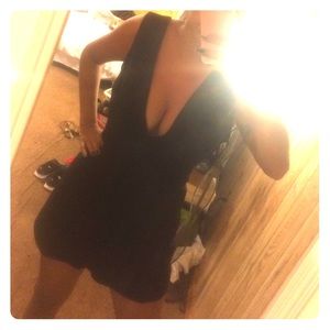 ASOS PETITE Asymmetric Wrap Plunge Playsuit