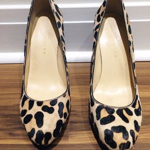 Ivanka Trump Pinkette 2 Size 9 Calf Hair Pumps