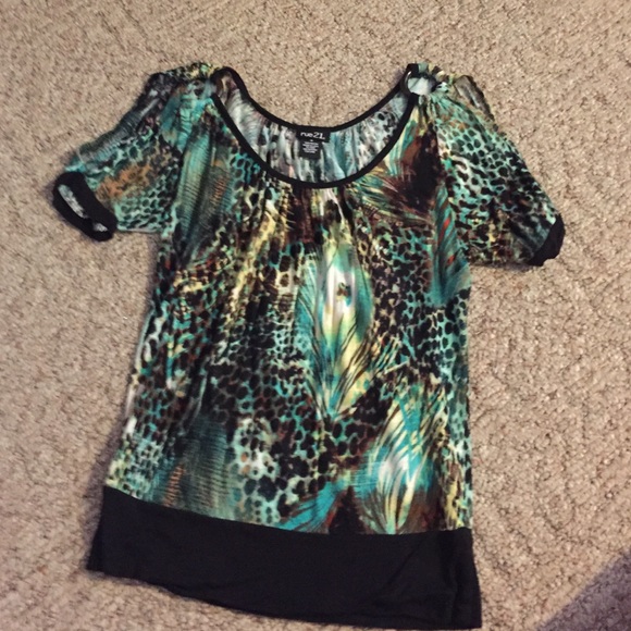 Peacock Blouse