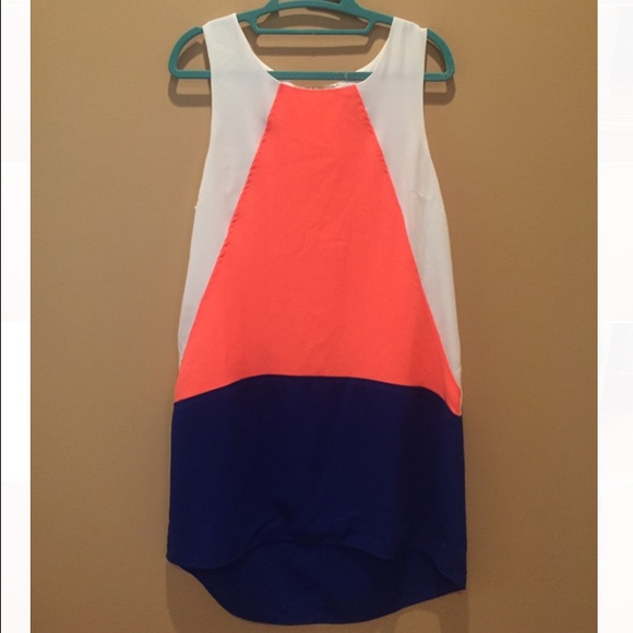 Color Block Shift Dress