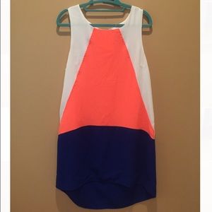 Color Block Shift Dress