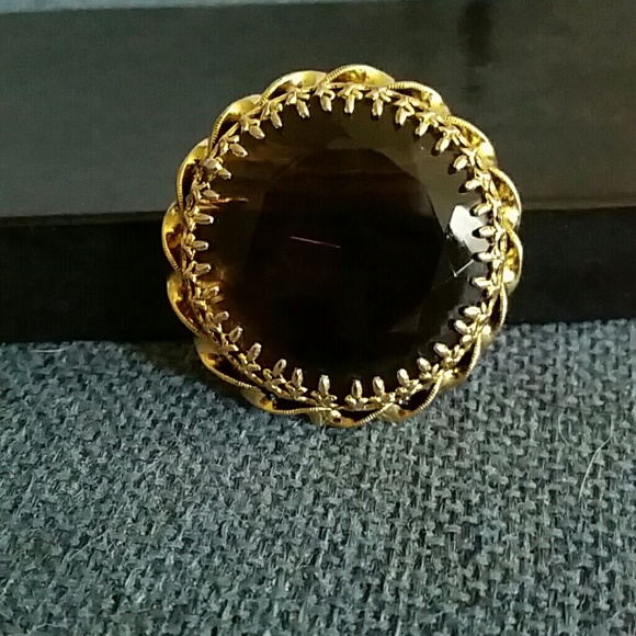 Vintage Amber pendent- made in Austria