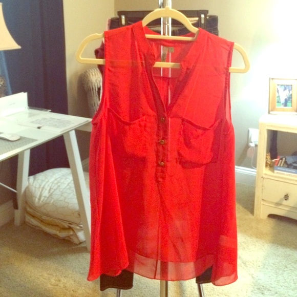 Red Blouse