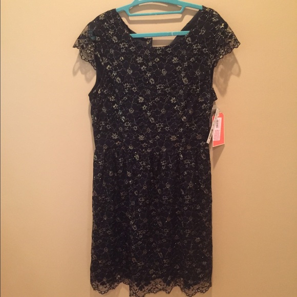 Gianni Bini Black&Gold Dress