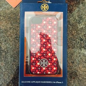 Tory burch Iphone 5 hard shell case brand new