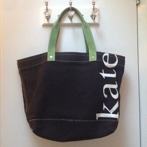 Authentic kate spade Canvas Tote
