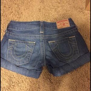 True Religion "Allie" Shorts