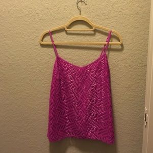 Lilly Pulitzer pink tank