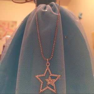 Double star necklace