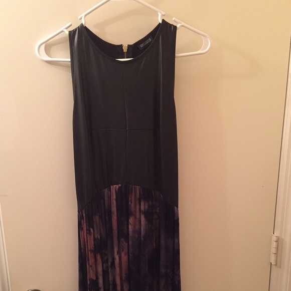 Tye dye evening dress