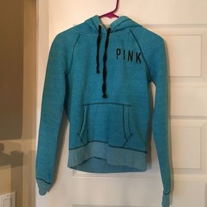 Turquoise blue Victoria's Secret PINK Hoodie