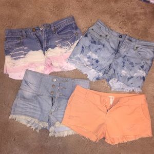 RIPPED SHORTS BUNDLE (All 4 pairs for $10)