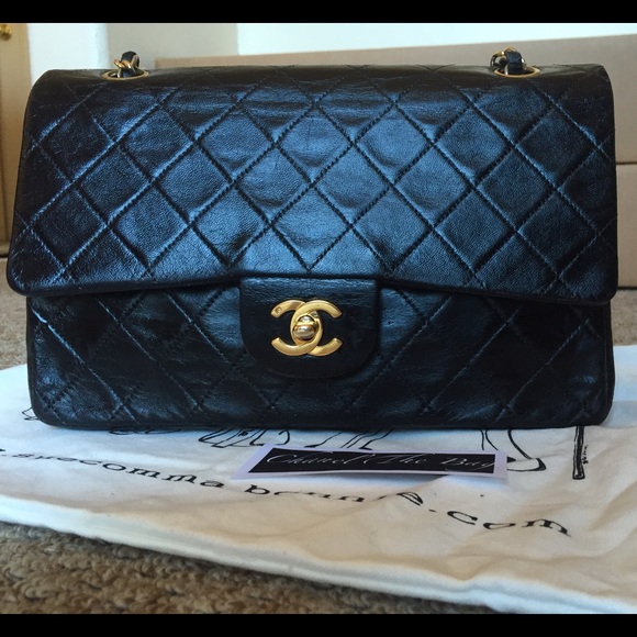 Chanel classic double flap medium black