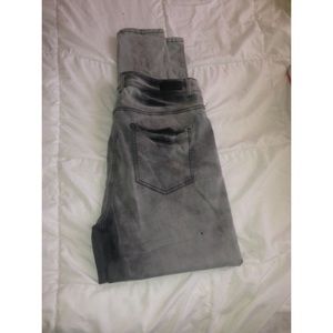 Stressed High Waisted Jeans