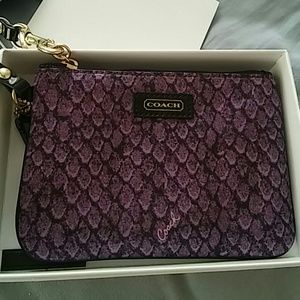 Coach wristlet