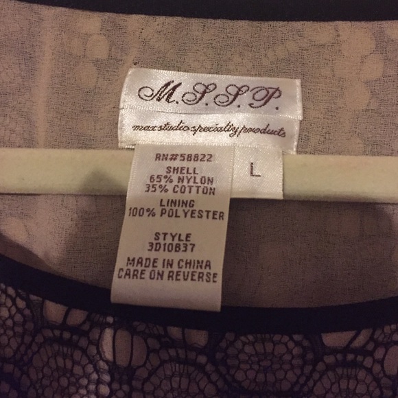 MSSP LACE TOP - Picture 2 of 4