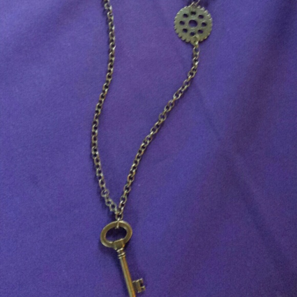 New Handmade Steampunk Findings Necklace - Picture 1 of 4