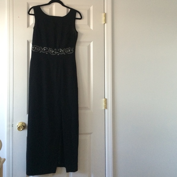 Black formal dress