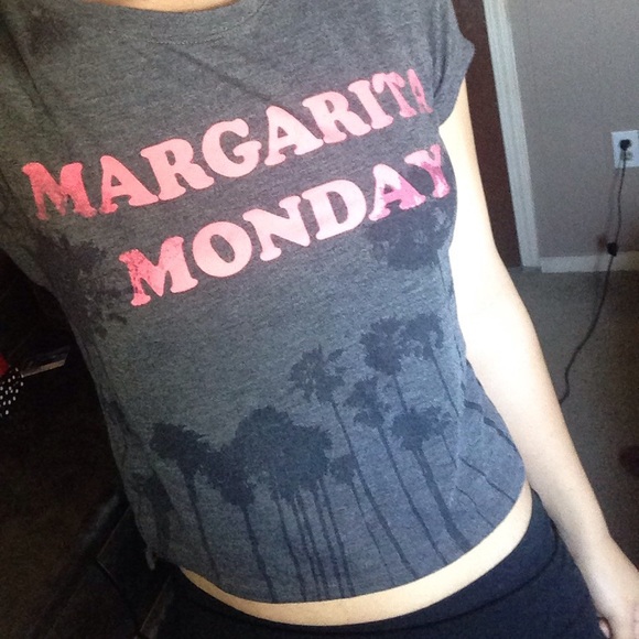 Margarita Monday AE slight Crop Top