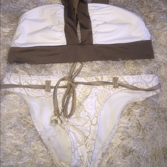 Teeny fancy bikini.  Never been worn!!!